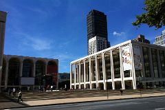07-2 The Metropolitan Opera House And New York Philharmonic David Geffen Hall In Lincoln Center New York City.jpg
